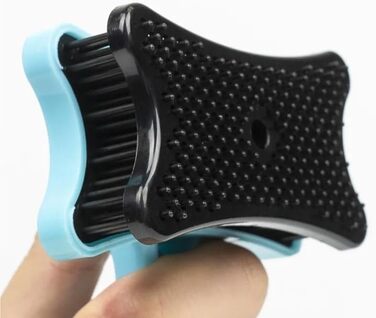 Щітка для собак, професійна для догляду за шерстю, інструмент для грумінгу, зелена