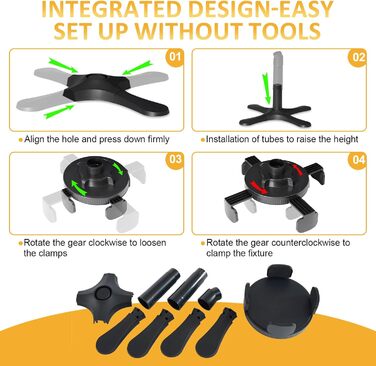 Підвищений годівниця для собак DOUDING: підставка з нержавіючої сталі, регульована висота та нахил, антиковзаюча, для малих, середніх та великих собак