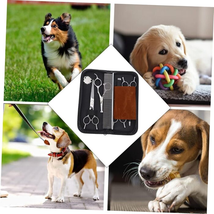 Ножиці для стрижки собак Supvox: професійні ножиці з нержавіючої сталі для грумінгу тварин