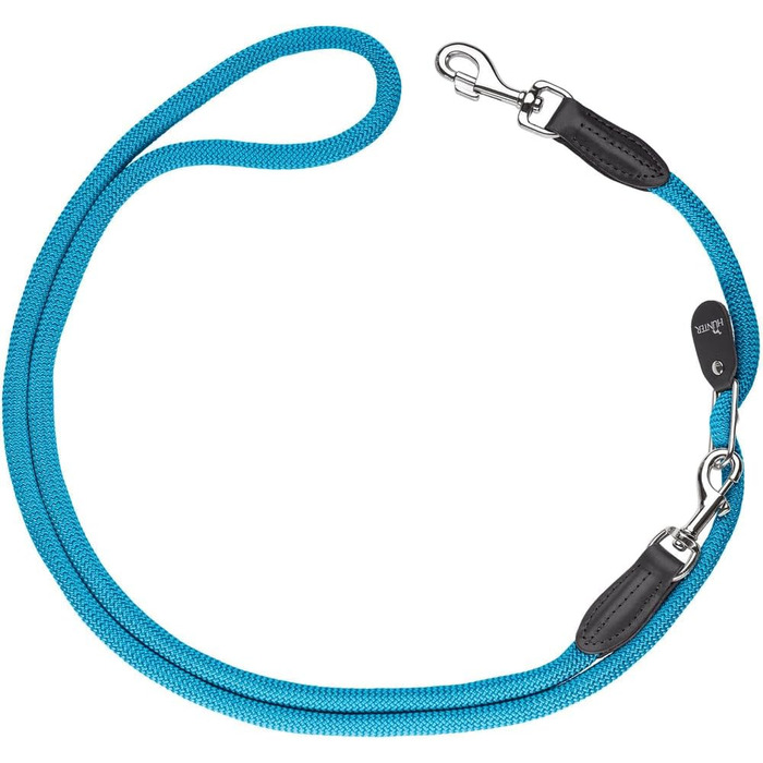 Повідок для собак HUNTER FREESTYLE, міцний, водостійкий, 1,0×260 см, бірюзовий