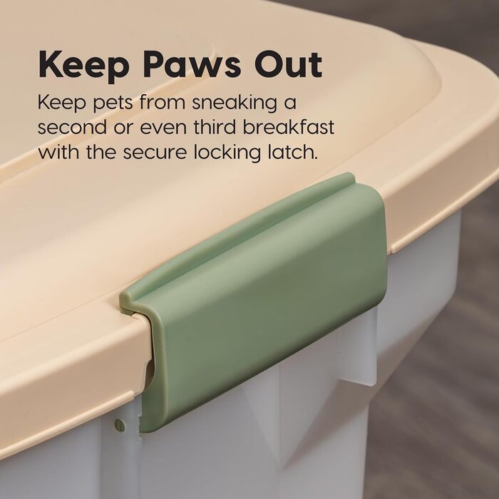 Контейнер для корму для тварин IRIS USA, герметичний, 67 л