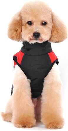 Зимовий теплий одяг для собак, водонепроникний пуховик для собак XL, червоний