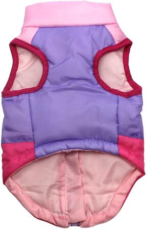 Зимовий теплий водонепроникний одяг для собак Idepet: куртка, пуловер, костюм для снігу. Розміри XS, S, M, L, M Rose