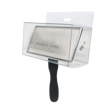 Щітка для собак від линяння: видалення ворсу, металеві щетинки, гребінка для догляду за шерстю, підходить для короткої та довгої шерсті, цуценят та котів