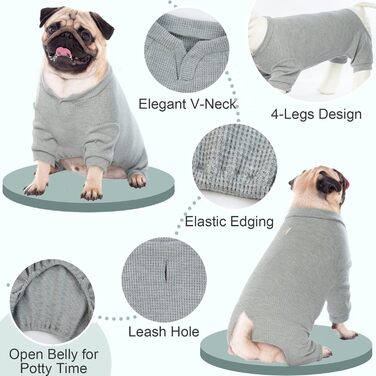 Зимовий теплий одяг для собак: жилети, куртки, комбінезони для собак різних розмірів (XS, B-Gray). Підходять для малих, середніх та великих собак.