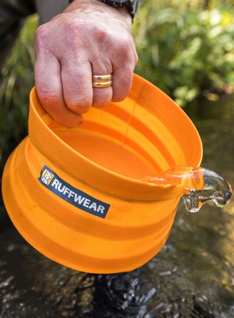 Складана миска для собак Ruffwear Bivy — salamander orange