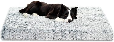 Ліжко для собак Amazinggirl: м'яке, миється, 100 x 60 см (Сірий)