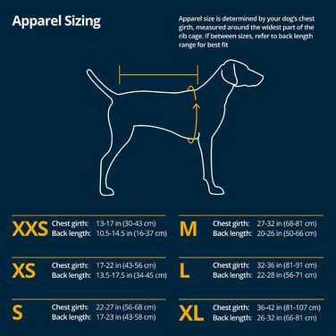 RUFFWEAR Vert: Водонепроникна куртка для собак, розмір S, Blue Pool