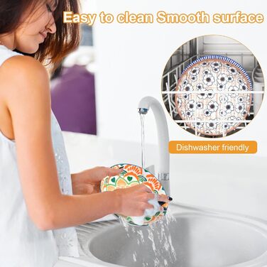 Набори керамічних мисок для котів FOSTBEEN (8 шт.), для корму та води, без втоми вусів, підходять для кошенят