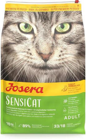 Сухий корм для котів Josera SensiCat з птицею для чутливого травлення, 10 кг