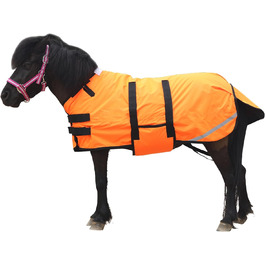 Gallopoff 300D ковдра для поні та шетлендських поні, 150г/м², легка водонепроникна зимова ковдра для поні, лошат, міні-коней, дихаюча та зносостійка