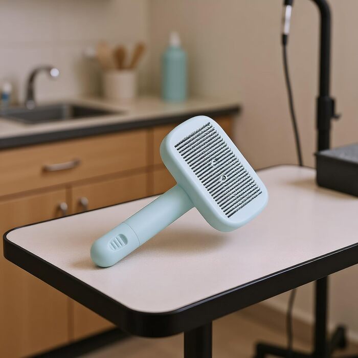 Щітка для собак Zupfbürste: самоочисна, для видалення підшерстка, масажна, догляд за шерстю, для цуценят та кошенят, для довгої та короткої шерсті