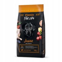 Сухий корм для цуценят Fitmin Dog for Life Junior, 12 кг