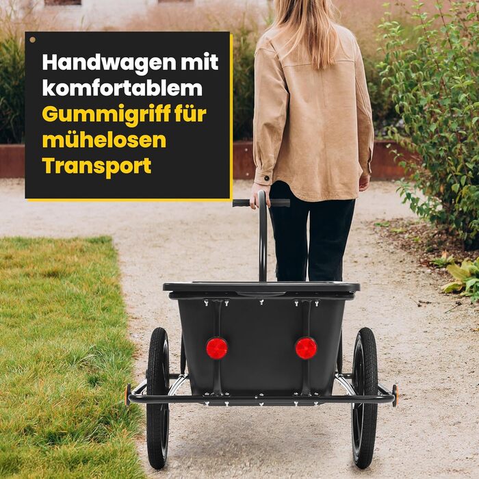 Причіп для велосипеда SAMAX Mountain 90л, 80кг з захисним тентом та з'єднувальною схемою