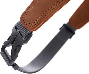 Нашийник для собак HUNTER DIMARO, колір: Cognac, м'яка та міцна шкіра, регульований, для цуценят та собак, розмір S-M