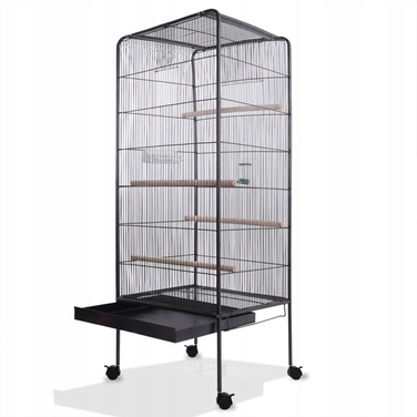 Вольєр Wideshop, 54 x 54 x 146 см, сірий