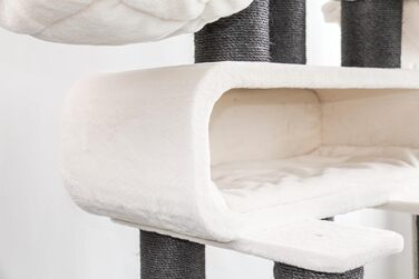 Драбина для котів Petrebels Maine Coon XXL, 210 см, з сизалю, бежева