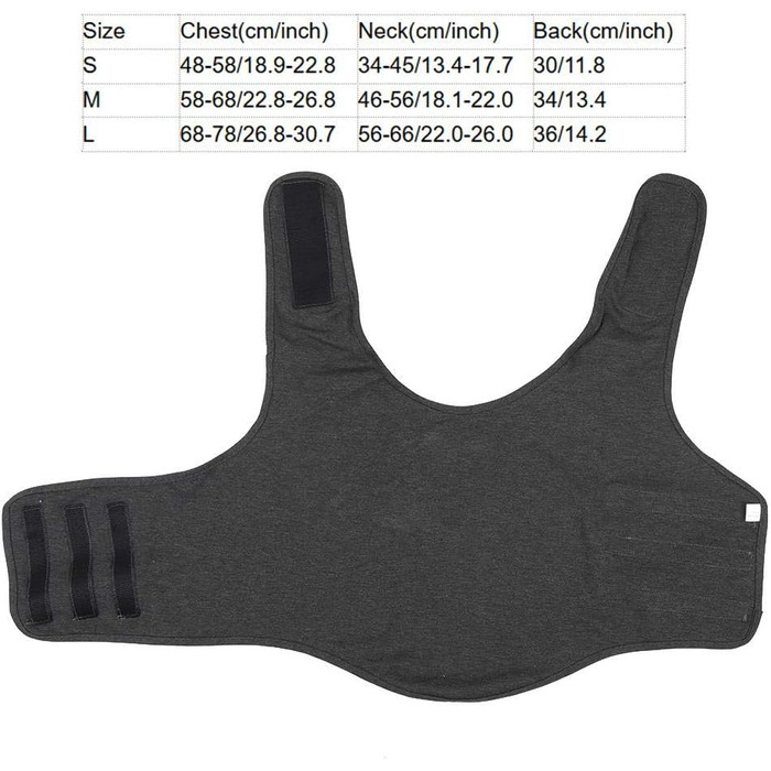 Жака для собак та котів Keep Calm Grey Anti-Stress, для маленьких собак та кошенят (M)