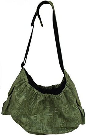 Сумка-переноска для собак та котів Croci Leisure, блакитна (зелена), 41x26x17 см