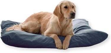 Водонепроникне собаче ліжко 4L Textil ZOE для великих собак, 120x100 см, графіт