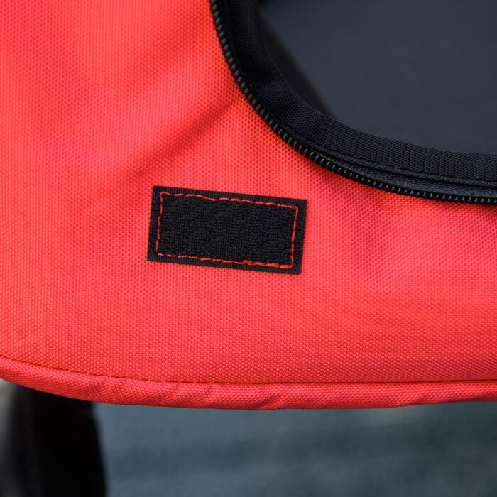 Дитяча візок для тварин PawHut: зручний, з гальмом, 600D Oxford, сталь, червоний