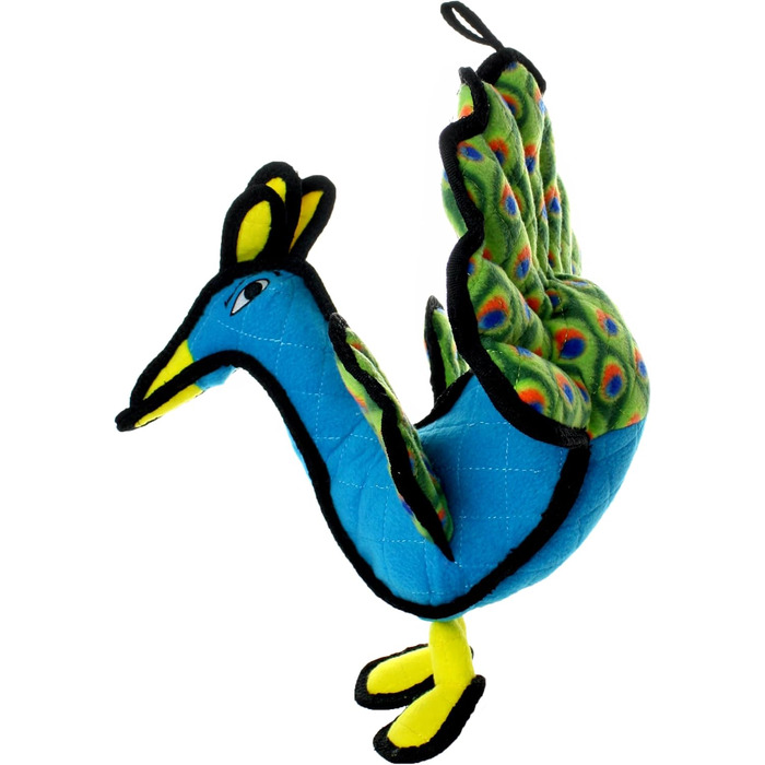 Іграшка для собак Tuffy T-Z-Peacock Zoo Павич, міцна тканина