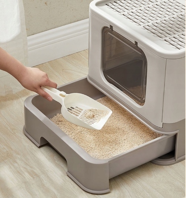 Закритий лоток-туалет для котів Feandrea від Songimcs, 54,3 см x 42,5 см x 37,8 см