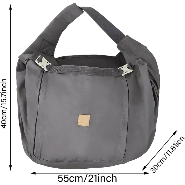 Сумка-переноска для собак – стильна сумочка з дихаючої тканини, регульований ремінь, зручна підставка, великий об'єм, м'яка підтримка | Для прогулянок