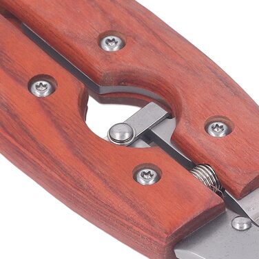 Нігтерізка для котів та собак, нержавіюча сталь, з дерев'яною ручкою, безпечна та швидка