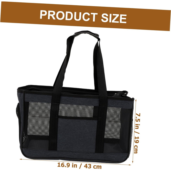 Транспортна сумка для котів та собак Warmhm з вентиляцією, миється, складається, для подорожей та вигулів