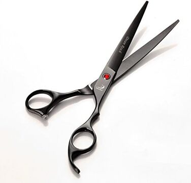 Набір для стрижки тварин, професійні ножиці для грумінгу собак та котів, набір для догляду за шерстю, чорний