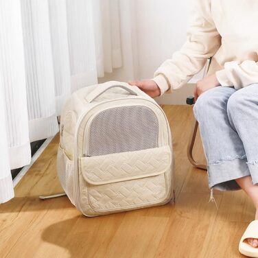 Транспортувальна сумка для котів та собак | Рюкзак-переноска, складна, для кемпінгу, подорожей, мотоцикла, відпочинку на природі, дому