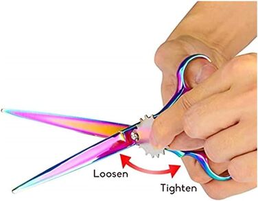 Професійна ножиця для грумінгу собак, вигнута та пряма, набір ножиць для догляду за собаками, 7 дюймів
