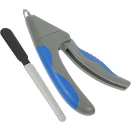 Інструмент для стрижки кігтів домашніх тварин Angoily - набір з 3 шт. з нержавіючої сталі, безпечний для котів та собак