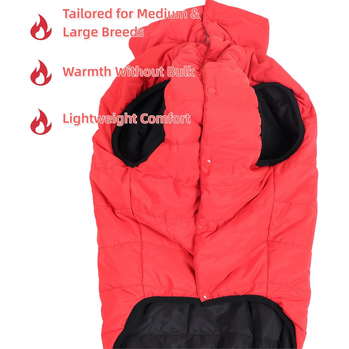 Зимова куртка LovinPet для собак, двостороння, розміри M, L, XL, куртка з ґудзиками, вітронепроникна, снігонепроникна та водонепроникна, темно-зелена та сіра для холодної погоди