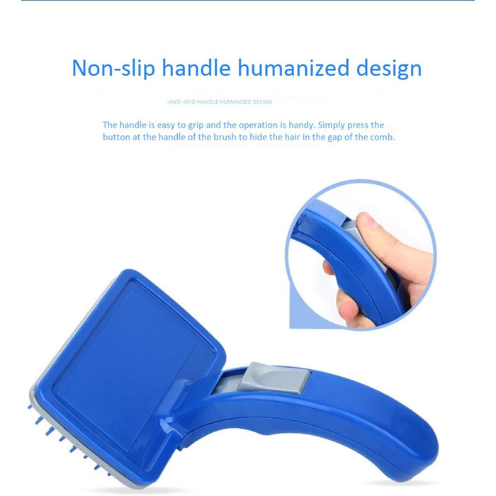 Інструмент для видалення шерсті для собак та котів - щітка для догляду за шерстю