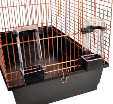 Клітка для папуг Flamingo Klara 3, мідна, 110139