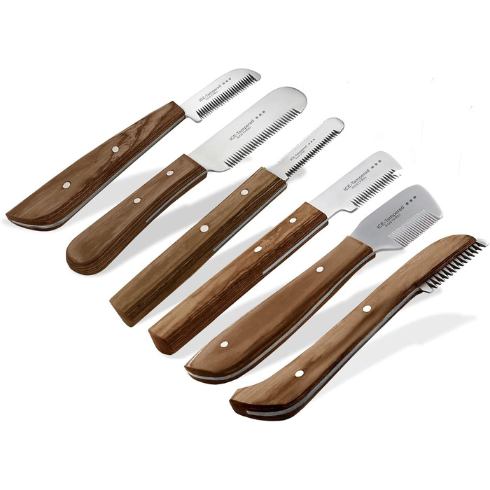 Набір триммерів для собак і котів з різним прикусом (6 шт.): гребінець, ножиці, тример для підшерстка, леза з нержавіючої сталі. Якісний набір для догляду за шерстю котів та собак (короткошерстих та довгошерстих)