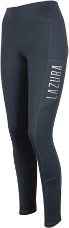 Легінси для верхової їзди Lazura Emilia для дітей та жінок | Термо-леггінси з флісовою підкладкою та силіконовим повним обхватом | Легінси для дівчаток та хлопчиків, розмір 38, колір Asphalt