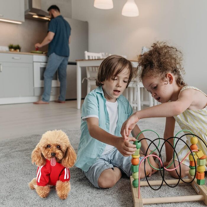 Теплий пуловер з капюшоном для собак, Чіхуахуа, великий розмір XXL, червоний