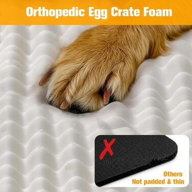 PETICON Розширювана підстилка на заднє сидіння для собак, чохол на автосидіння, жорстка основа, витримує 180 кг, водонепроникна підстилка для собак, захист заднього сидіння з сіткою для автомобілів, вантажівок та позашляховиків