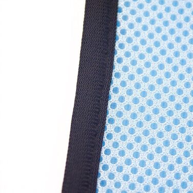 Гамак для грумінгу собак - петля для догляду за собаками, безпечна петля для грумінгу, дихаюча обрізка кігтів, гамак для домашніх тварин з ременем безпеки, безпечний для собак та котів, блакитний, M