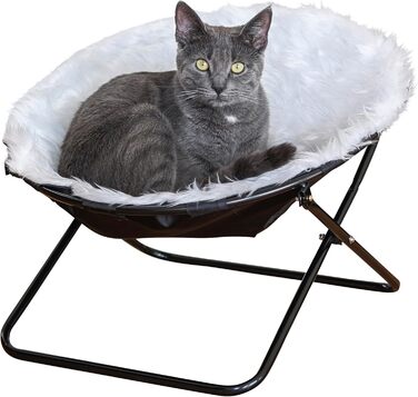 Килимок для котів Kerbl Sharon, 40x50 см, з металевим каркасом, складний, поліестер