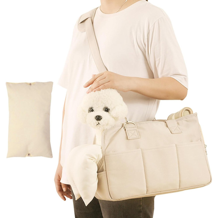 Транспортна сумка для собак та котів | Дихаюча переноска для тварин | Зміцнений ручка та вентиляційне вікно | Для подорожей, до ветеринара та прогулянок