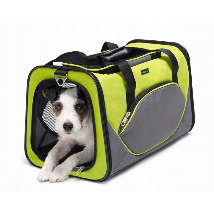 Переноска для собак та котів Kansas Hunter — колір: лимонний