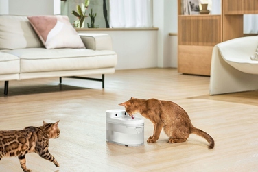 Фонтан-поїлка для котів CATLINK, пластикова, 2300 мл