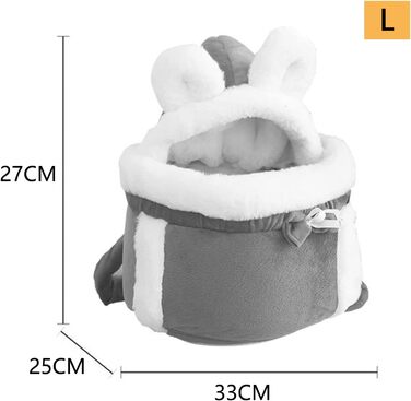 Тепла переноска для тварин на зиму: рюкзак для котів та маленьких собак, м'яка, дихаюча переноска для подорожей та прогулянок
