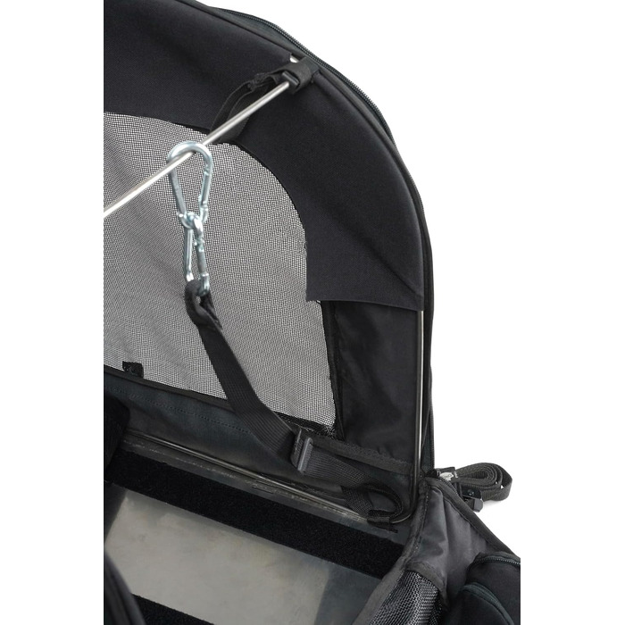 Мотоциклетна сумка для собак і котів PETBAG XS (2-5 кг), водонепроникна, з вентиляцією, для багажника або сидіння, з кордури