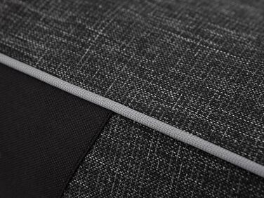 Крісло-лежанка для собак, лежанка-гніздо, м'яке ліжко для собак, 80x53 см, чорний колір, EKOLEIN