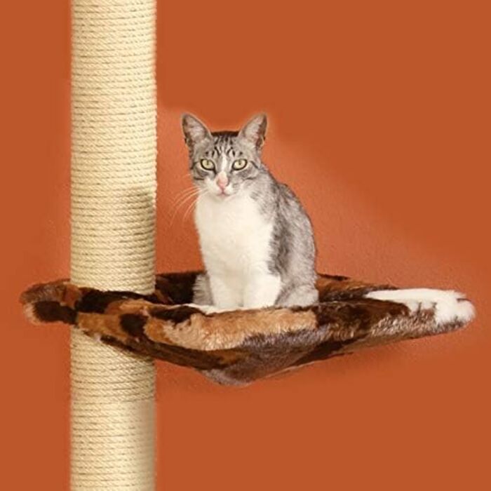 Дряпак для котів CLEVERCAT Timo з інтегрованою вежею, м'якими лежаками, виготовлений у Німеччині